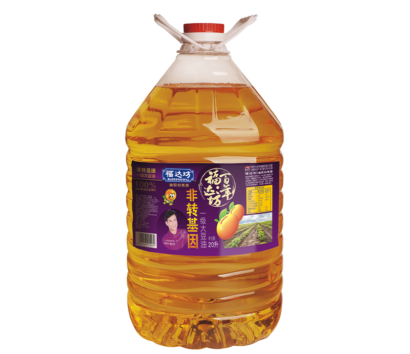 百年福达坊非转基因一级大豆油20升
