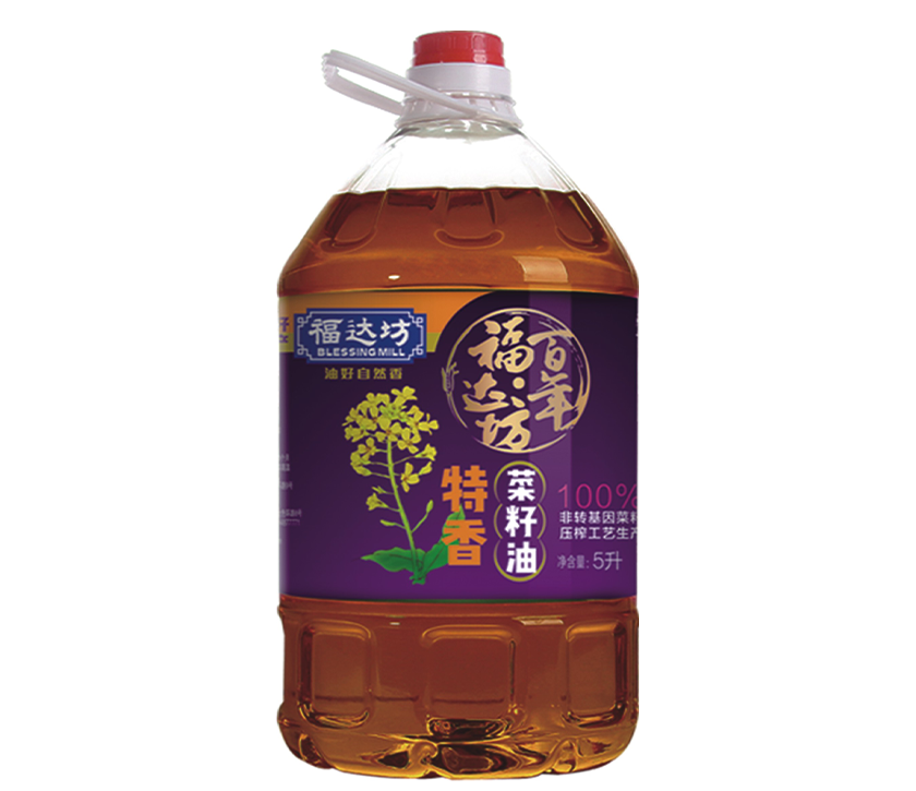 百年福达坊特香菜籽油5升