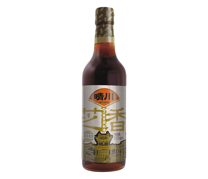 晴川芝麻香调和油510毫升