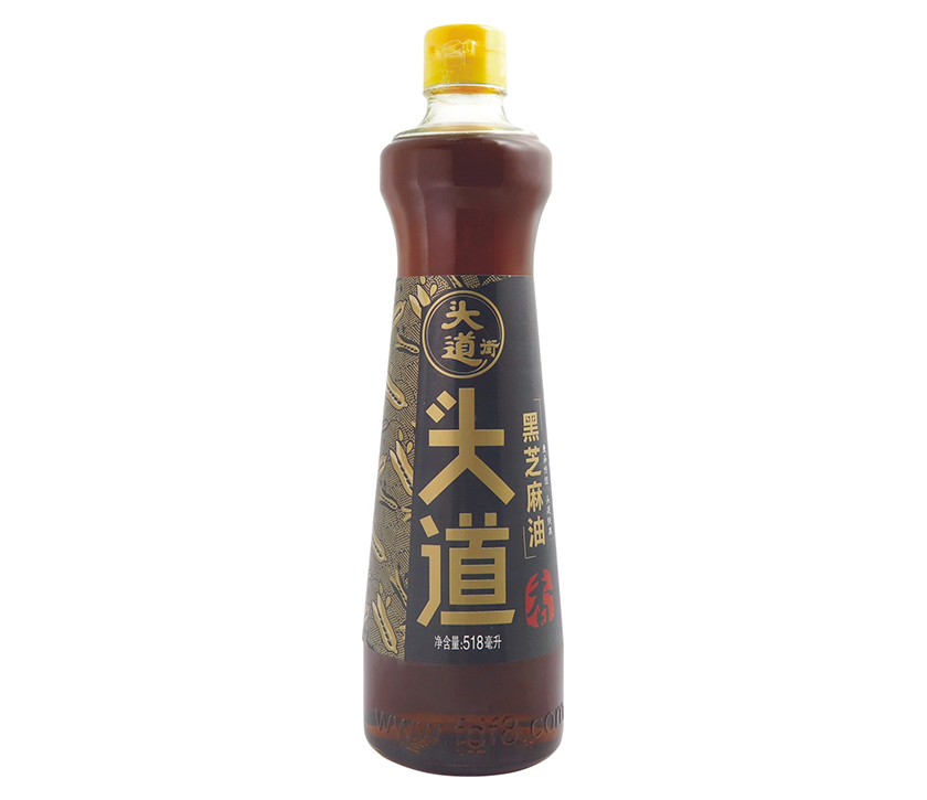 头道街黑芝麻油518毫升