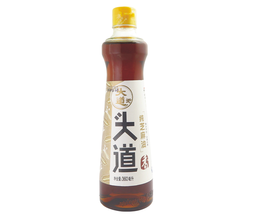 头道街纯芝麻油360毫升