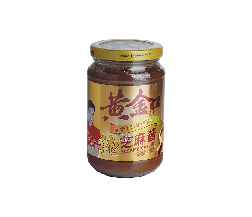 黄金口纯芝麻酱360克