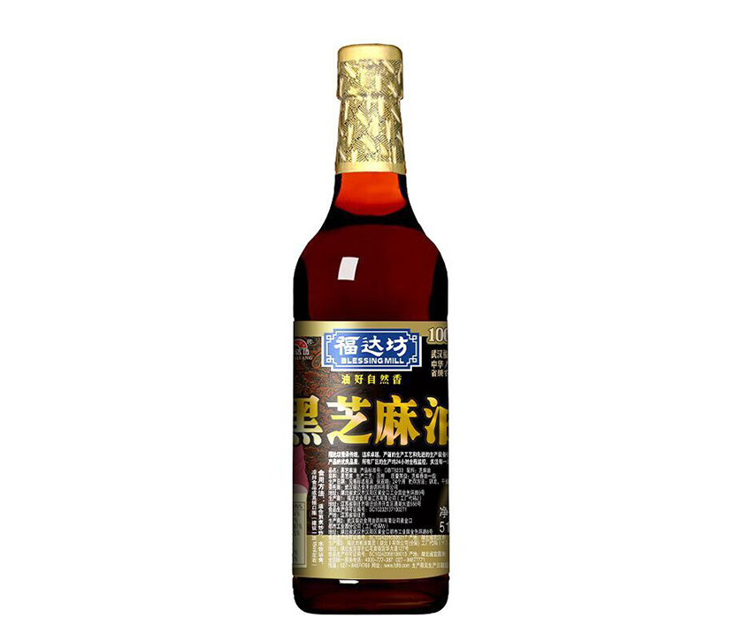 福达坊黑芝麻油518ml