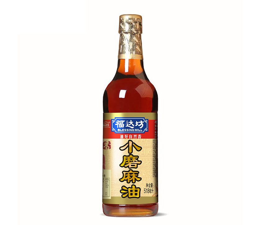 福达坊小磨麻油518ml