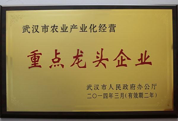 武汉市农业产业化经营重点龙头企业