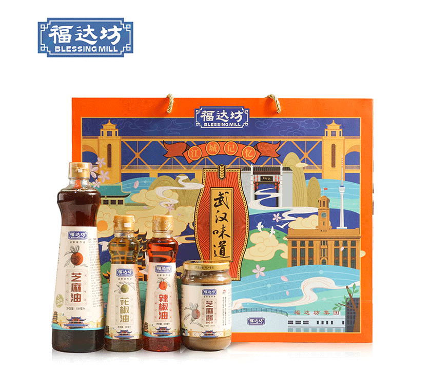 福达坊武汉味道礼盒4瓶装