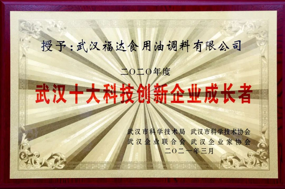 福达坊上榜武汉十大科技创新企业成长者 福达坊上榜武汉十大科技创新企业成长者