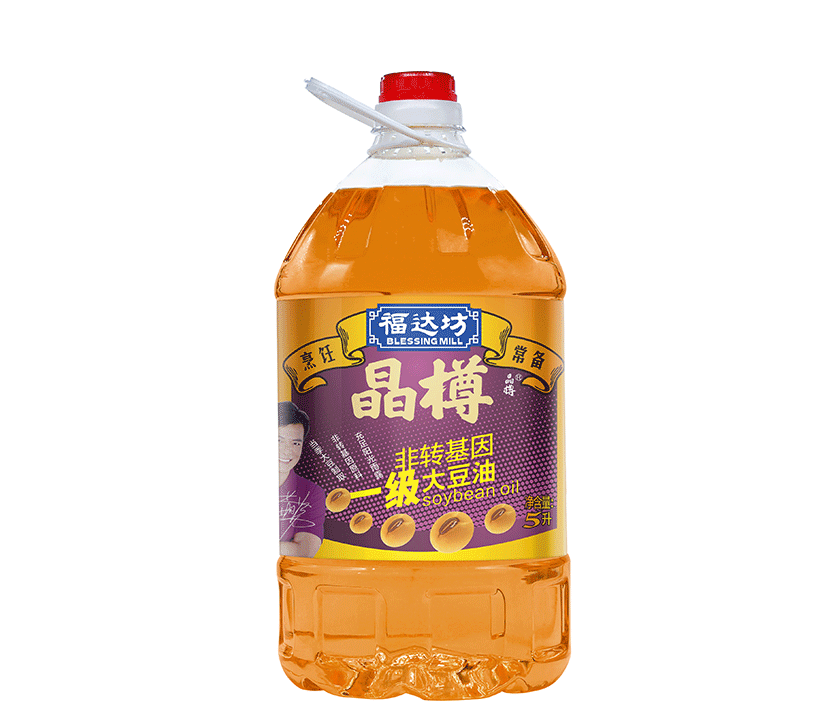 晶樽非转基因一级大豆油5L